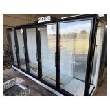 Hill phoenix 5 door cooler/refrigerator.