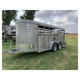 2023 W-W 16' LIVESTOCK TRAILER 2023 W-W 16' LIVESTOCK TRAILER