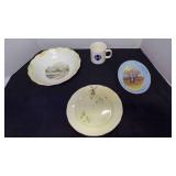 Verneda Hamilton Decorative Oval Shaped Plate Verneda Hamilton Decorative Oval Shaped Plate