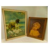 Antique On Guard Gravure Lithograph Print Antique On Guard Gravure Lithograph Print