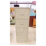 Hon 4 Drawer Lockable Filing Cabinet w/Drawer Hon 4 Drawer Lockable Filing Cabinet w/Drawer