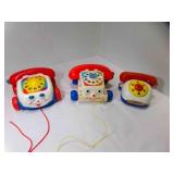 1987 Shelcore Telephone Toy, 1985 Fisher Price 1987 Shelcore Telephone Toy, 1985 Fisher Price