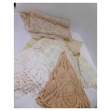 10 Doilies, Table Covers, 59" X 52" Largest 10 Doilies, Table Covers, 59" X 52" Largest