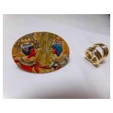 Tutankhamun (aka King Tut) Wife & Daughter Woggle Tutankhamun (aka King Tut) Wife & Daughter Woggle