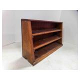OLD Wood Small Shelving Unit Wider at Bottom OLD Wood Small Shelving Unit Wider at Bottom