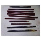 6 UNSHARPENED Santa Fe No. 2 Pencils 2 Half 6 UNSHARPENED Santa Fe No. 2 Pencils 2 Half