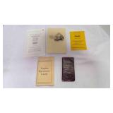 4 Engine Books & 1 Reeves & CO. Wichita, KS 4 Engine Books & 1 Reeves & CO. Wichita, KS
