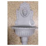 Cast Aluminum Lion Head Wall Fountain Cast Aluminum Lion Head Wall Fountain