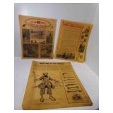 3 1970s Posters Pirate Themed, The Large 1 is 3 1970s Posters Pirate Themed, The Large 1 is