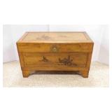 Chinese Camphor Wood Chest Asian Carvings Chinese Camphor Wood Chest Asian Carvings