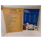 2 1977 Amtrak Menus 2 1977 Amtrak Menus