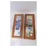 2 Framed Of Santa Fe Advertisement 2 Framed Of Santa Fe Advertisement