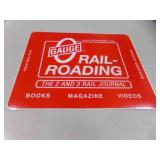 O Gauge Rail Roading Foam Back 15" X 12" Counter O Gauge Rail Roading Foam Back 15" X 12" Counter