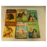 6 Vintage Classic Books, Black Beauty, Wild 6 Vintage Classic Books, Black Beauty, Wild