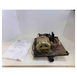Electric Motor Assembly w/Plug In Wires Motor Electric Motor Assembly w/Plug In Wires Motor