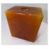 MCM Rectangular Glass Lamp Shade SEE PICS For MCM Rectangular Glass Lamp Shade SEE PICS For