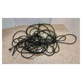 Black Extension Cord UNTESTED, Not Grounded Black Extension Cord UNTESTED, Not Grounded