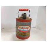 1 Gallon Galvanized Gas Can (No Lid for Spout) 1 Gallon Galvanized Gas Can (No Lid for Spout)