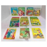 5 Rand McNally Junior Elf Books, 9 Whitman 5 Rand McNally Junior Elf Books, 9 Whitman
