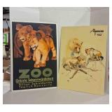 2 ZOO Posters Mounted to Foam Board (1) is 2 ZOO Posters Mounted to Foam Board (1) is