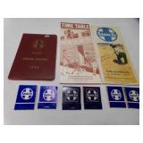 Vintage Santa Fe Railroad Items, 2 Time Table Vintage Santa Fe Railroad Items, 2 Time Table
