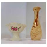 Studio Art Pottery Budvase Signed By Artist On Studio Art Pottery Budvase Signed By Artist On