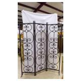 5Ft X 6Ft 6" Wrought Iron Scroll Work Room 5Ft X 6Ft 6" Wrought Iron Scroll Work Room