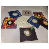 8 Vintage 45 Records w/Sleeves, Barry Manilow 8 Vintage 45 Records w/Sleeves, Barry Manilow