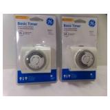 2 NEW General Electric Programmable Light Timer 2 NEW General Electric Programmable Light Timer
