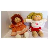 2 Cabbage Patch Kids Doll, 1 Red Hair 2 Cabbage Patch Kids Doll, 1 Red Hair