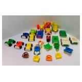25 Vintage Fisher Price Little People Cars, 25 Vintage Fisher Price Little People Cars,