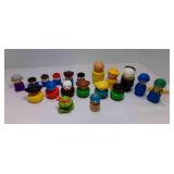 19 Mixed LOT of Toy Figures, LEGO, Chunky 19 Mixed LOT of Toy Figures, LEGO, Chunky