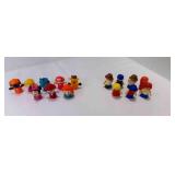 7 Lil Playmates Playskool 8 Little Finger Puppets 7 Lil Playmates Playskool 8 Little Finger Puppets