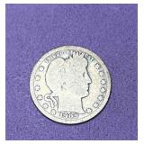 1909 US Barber Quarter 1909 US Barber Quarter
