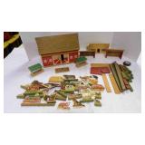 Paper & Wood Toy Building Set Paper & Wood Toy Building Set