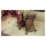 2 - Small Vises - 11" Long