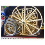 ASSORT. OF VINTAGE WHEELS