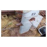 2 OLD WATER PUMPS ONE WITH FLOORING