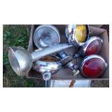 5 OLDER LIGHTS, ONE FLASHLIGHT