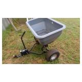 LARGE PULL TYPE FERTILZER SPREADER, PIN HITCH