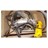 DeWalt Grinder, Porter Cable Circ Saw
