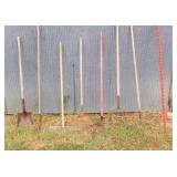 SHOVEL, RAKES, SCRAPERS