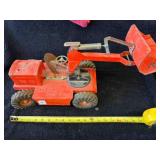 VINTAGE  - TOY BACKHOE