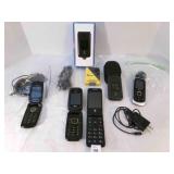 Flip Phones, phone cords, All weather radio