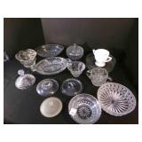 Glass Bowls, Candy Dishes, Glass lids