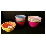 Bowls!! 2 sets are Pioneer Woman, 1 set has a Red