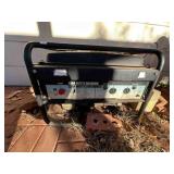 4000 watt gas generator- engine pulls through