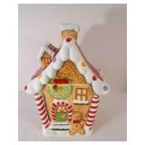 Ginger Bread House Cookie jar-Sleigh Bells Bistro