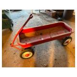 Metal wagon- one bad wheels