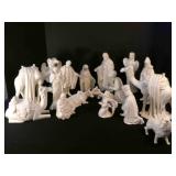 18pcs Christmas Nativity Set-Ceramic 9" tallest pc